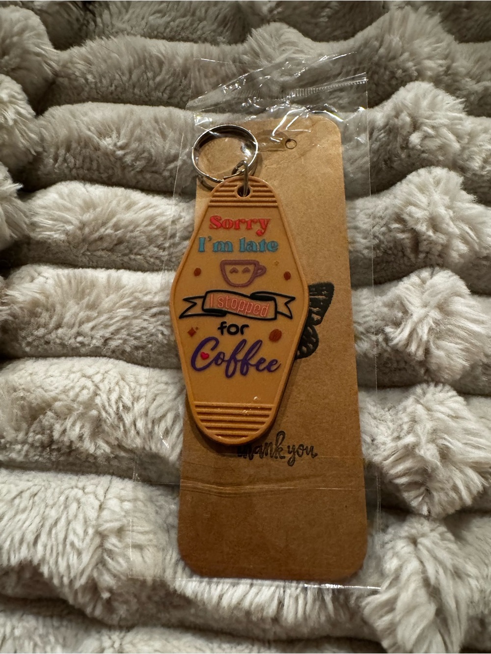 Coffee Hotel Keychain